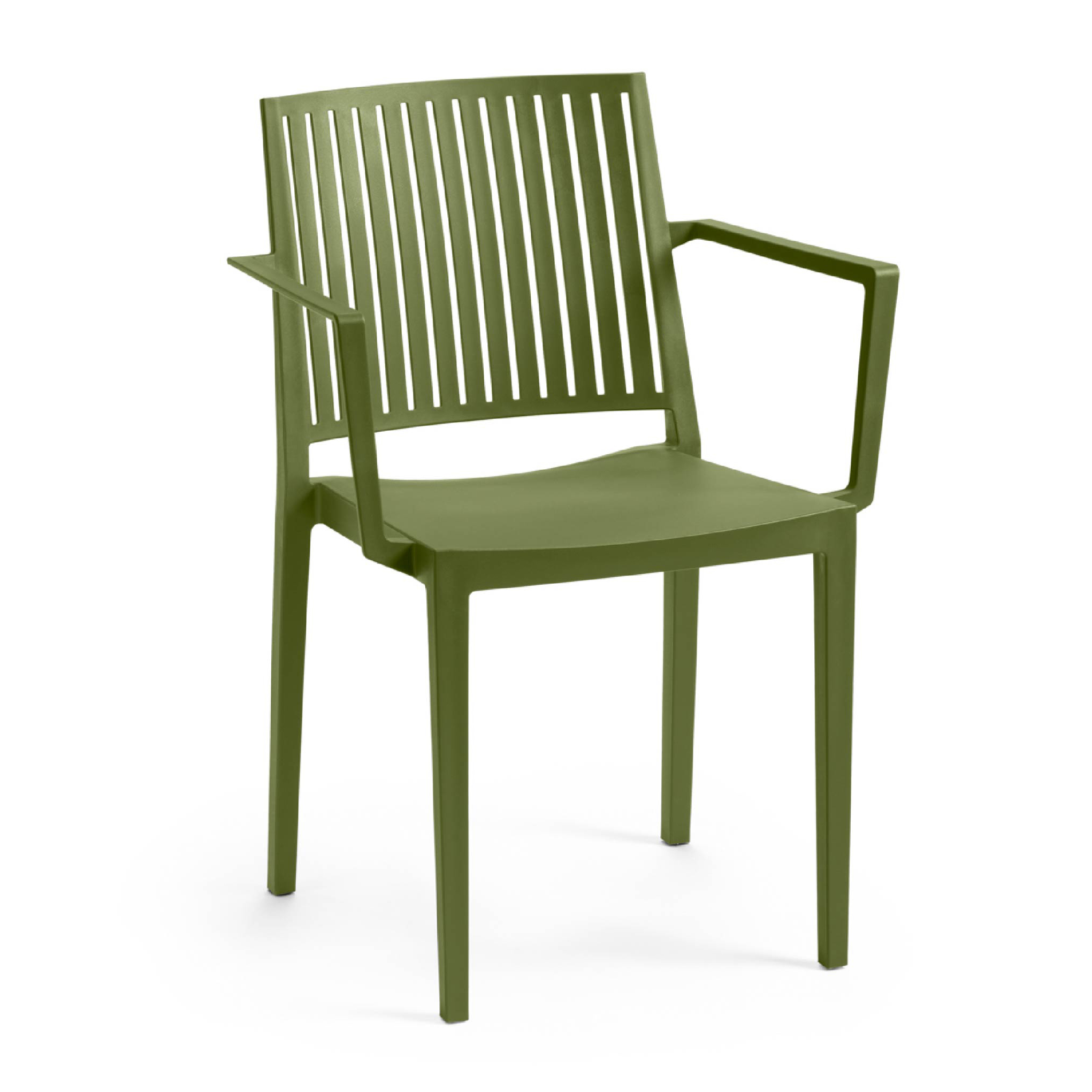 Pack 50 Cadeiras BARS com braços Azeitona