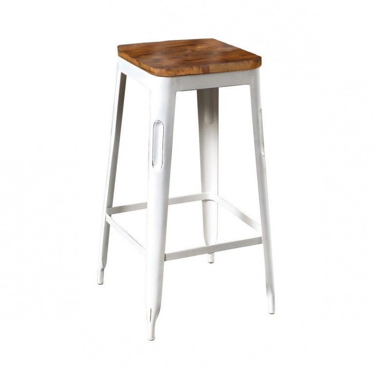 Pack 28 Bancos de Bar Cook Branco